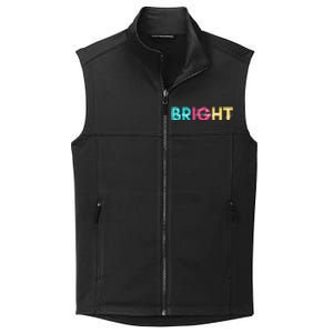 Your Future Is Bright Cute Back To School Collective Smooth Fleece Vest