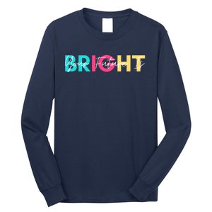 Your Future Is Bright Cute Back To School Long Sleeve Shirt