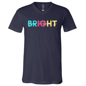 Your Future Is Bright Cute Back To School V-Neck T-Shirt