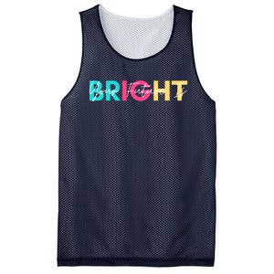 Your Future Is Bright Cute Back To School Mesh Reversible Basketball Jersey Tank