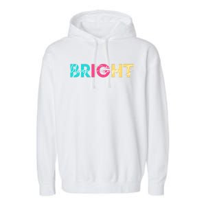 Your Future Is Bright Cute Back To School Garment-Dyed Fleece Hoodie