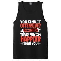You Find It Offensive I Find It Funny That’S Why I’M Happier PosiCharge Competitor Tank