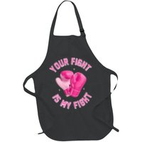 Your Fight Is My Fight Boxing Breast Cancer Awareness Apron