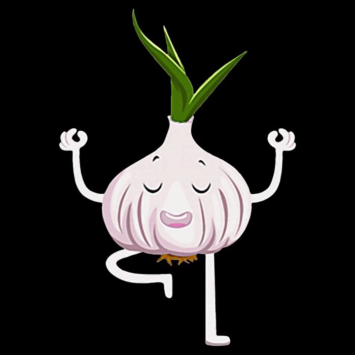 Yoga Fitness Instructor Garlic Lover Vegetable Farmer Hoodie