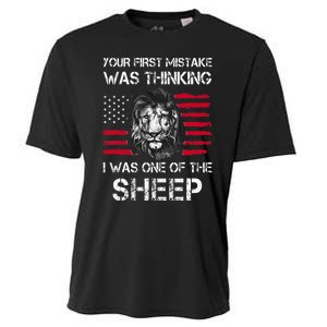 Your First Mistake Was Thinking I Was One Of The Sheep Cooling Performance Crew T-Shirt