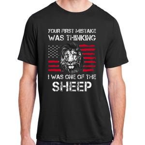 Your First Mistake Was Thinking I Was One Of The Sheep Adult ChromaSoft Performance T-Shirt