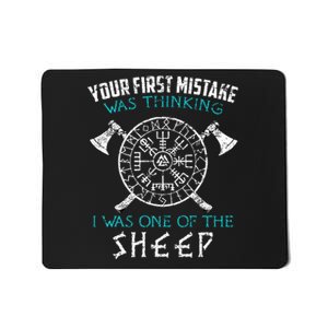 Your First Mistake Viking Norse Mousepad