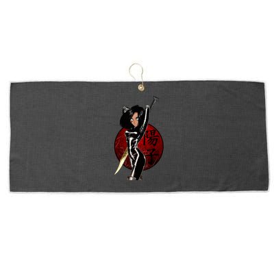 Yoko From Mars 10 Large Microfiber Waffle Golf Towel