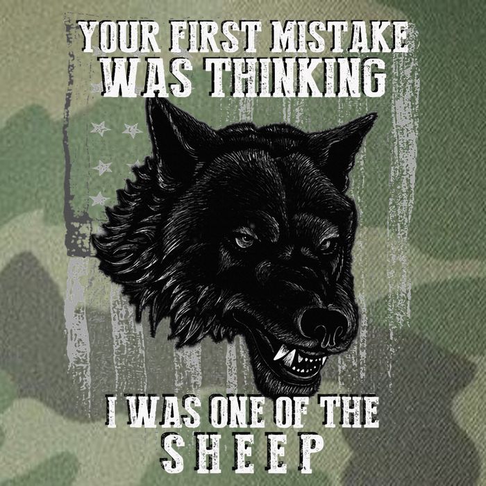 Your First Mistake Was Thinking I Was One Of The Sheep Legacy Tie Dye Trucker Hat