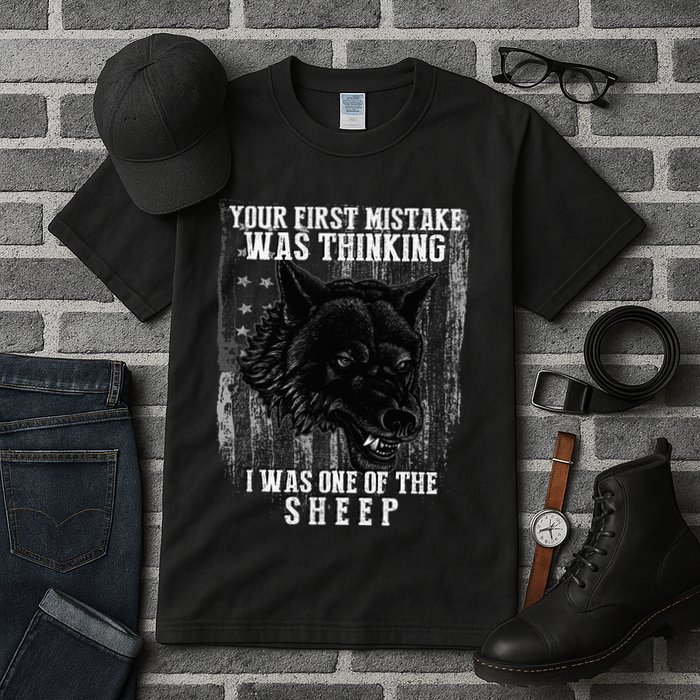 Your First Mistake Was Thinking I Was One Of The Sheep Tall T-Shirt