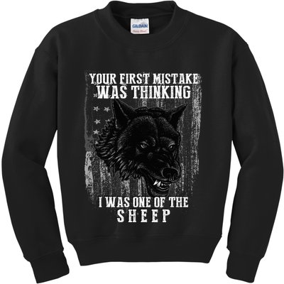 Your First Mistake Was Thinking I Was One Of The Sheep Kids Sweatshirt