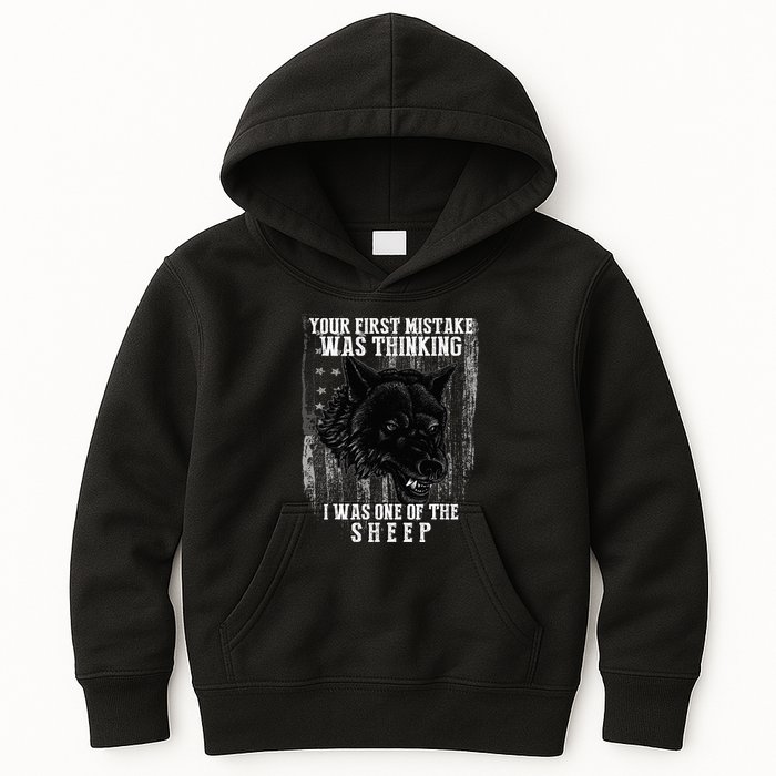 Your First Mistake Was Thinking I Was One Of The Sheep Kids Hoodie
