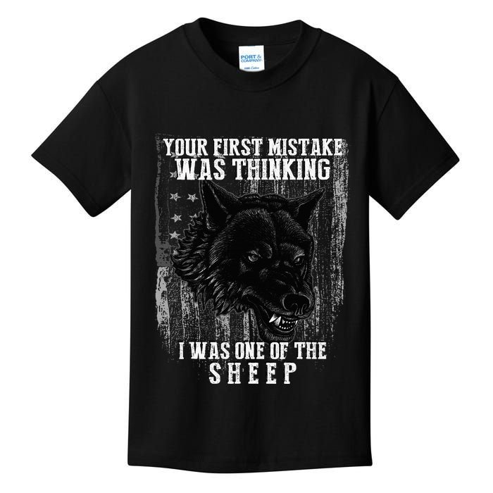 Your First Mistake Was Thinking I Was One Of The Sheep Kids T-Shirt