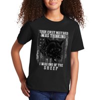 Your First Mistake Was Thinking I Was One Of The Sheep Kids T-Shirt