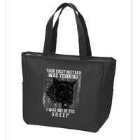 Your First Mistake Was Thinking I Was One Of The Sheep Zip Tote Bag
