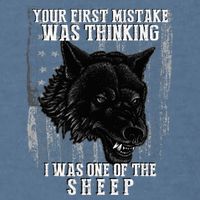 Your First Mistake Was Thinking I Was One Of The Sheep Garment-Dyed Sweatshirt