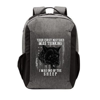 Your First Mistake Was Thinking I Was One Of The Sheep Vector Backpack