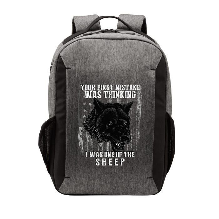Your First Mistake Was Thinking I Was One Of The Sheep Vector Backpack