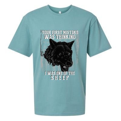 Your First Mistake Was Thinking I Was One Of The Sheep Sueded Cloud Jersey T-Shirt