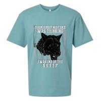 Your First Mistake Was Thinking I Was One Of The Sheep Sueded Cloud Jersey T-Shirt