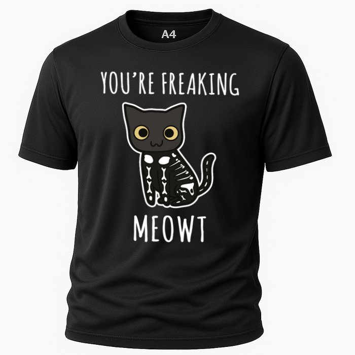 Youre Freaking Meowt Cat Cooling Performance Crew T-Shirt