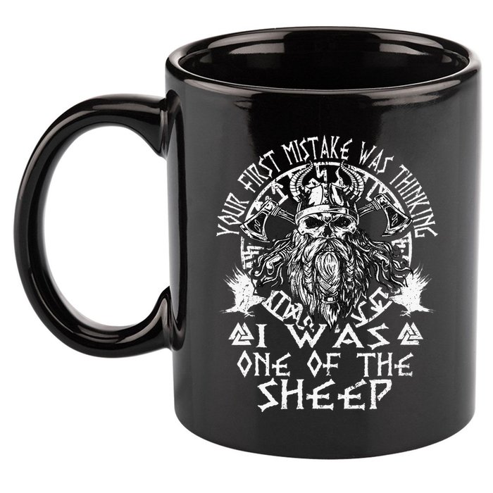 Your First Mistake Was Thinking I Was One Of The Sheep 11oz C Handle Ceramic Mug