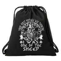 Your First Mistake Was Thinking I Was One Of The Sheep Drawstring Bag