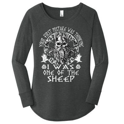 Your First Mistake Was Thinking I Was One Of The Sheep Women's Perfect Tri Tunic Long Sleeve Shirt