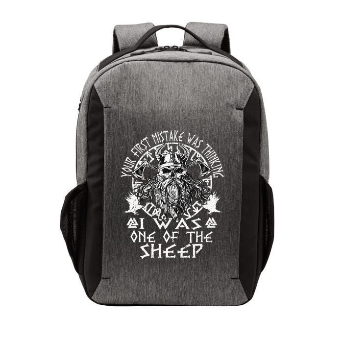 Your First Mistake Was Thinking I Was One Of The Sheep Vector Backpack