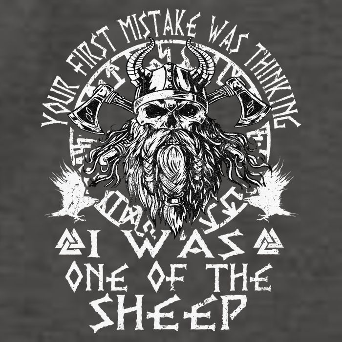 Your First Mistake Was Thinking I Was One Of The Sheep Vector Backpack