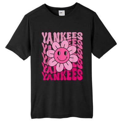 Y.A.N.K.E.E.S First Name I Love Y.A.N.K.E.E.S Girl Groovy 80s Vintage Tall Fusion ChromaSoft Performance T-Shirt