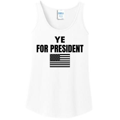 YE FOR PRESIDENT Ladies Essential Tank