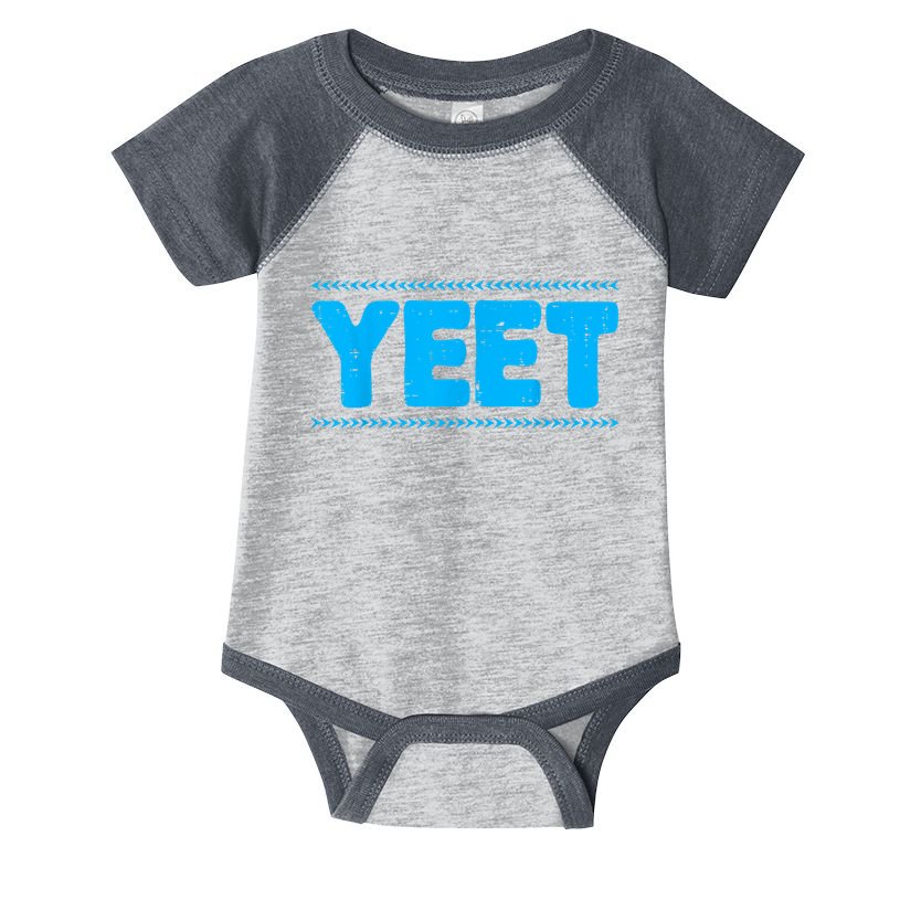 Yeet Funny Saying Quote Slang Infant Baby Jersey Bodysuit