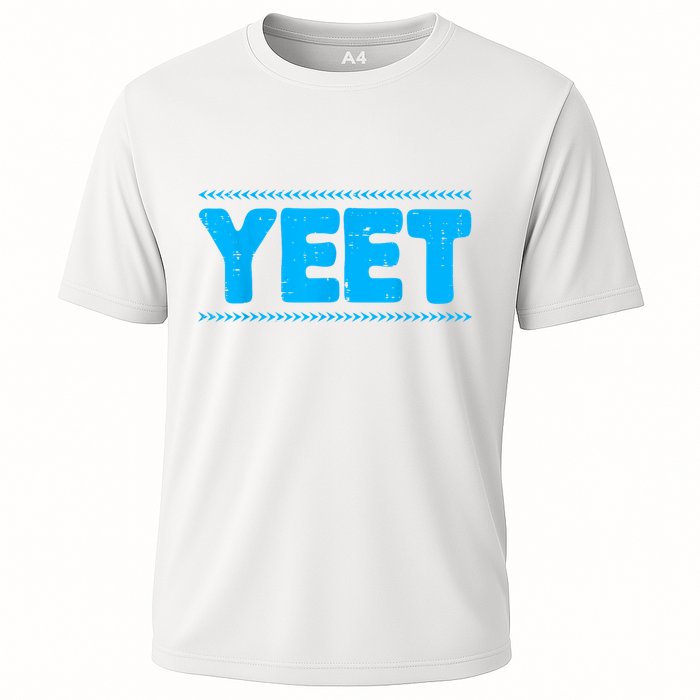 Yeet Funny Saying Quote Slang Cooling Performance Crew T-Shirt