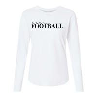 Yay Football Sport Lover Womens Cotton Relaxed Long Sleeve T-Shirt