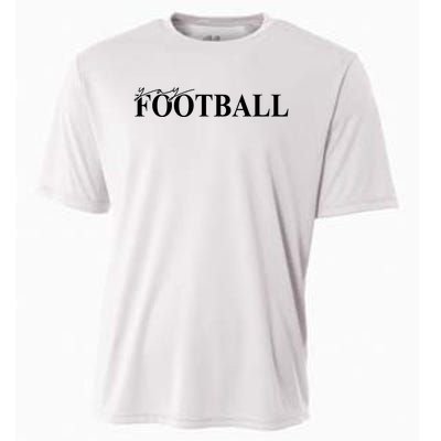 Yay Football Sport Lover Cooling Performance Crew T-Shirt