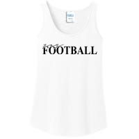 Yay Football Sport Lover Ladies Essential Tank