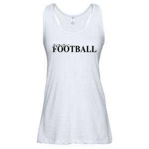 Yay Football Sport Lover Ladies Essential Flowy Tank