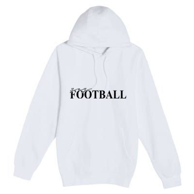 Yay Football Sport Lover Premium Pullover Hoodie