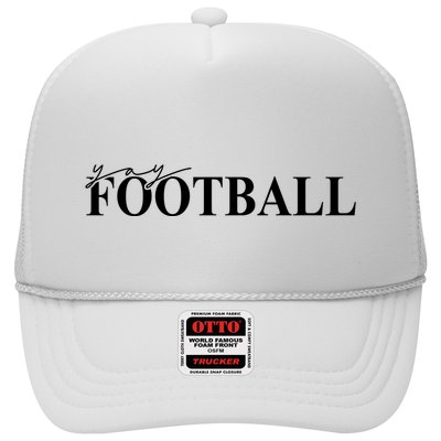 Yay Football Sport Lover Trucker Hat