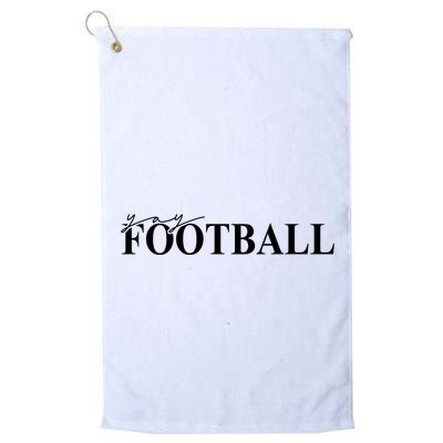 Yay Football Sport Lover Golf Towel
