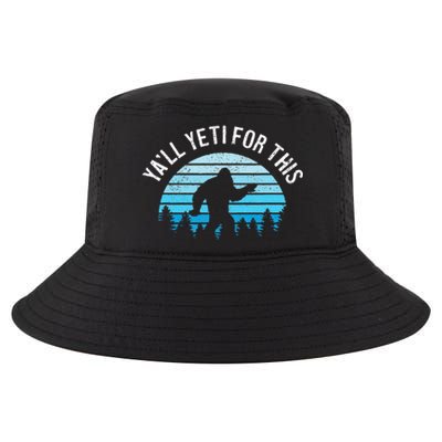 Yeti For This Funny Bigfoot Sasquatch Cool Comfort Performance Bucket Hat