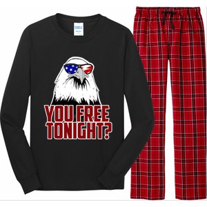 You Free Tonight Funny Gift Long Sleeve Pajama Set