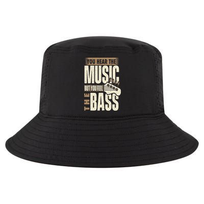 You Feel The Bass Bassist Bass Guitar Player Guitarist Cool Comfort Performance Bucket Hat