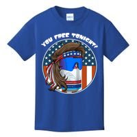 You Free Tonight? Mullet Beer American 4th Of July Gift Kids T-Shirt