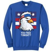 You Free Tonight? Patriotic Eagle American 4th Of July Gift Sweatshirt