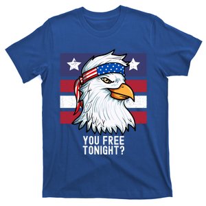 You Free Tonight? Patriotic Eagle American 4th Of July Gift T-Shirt