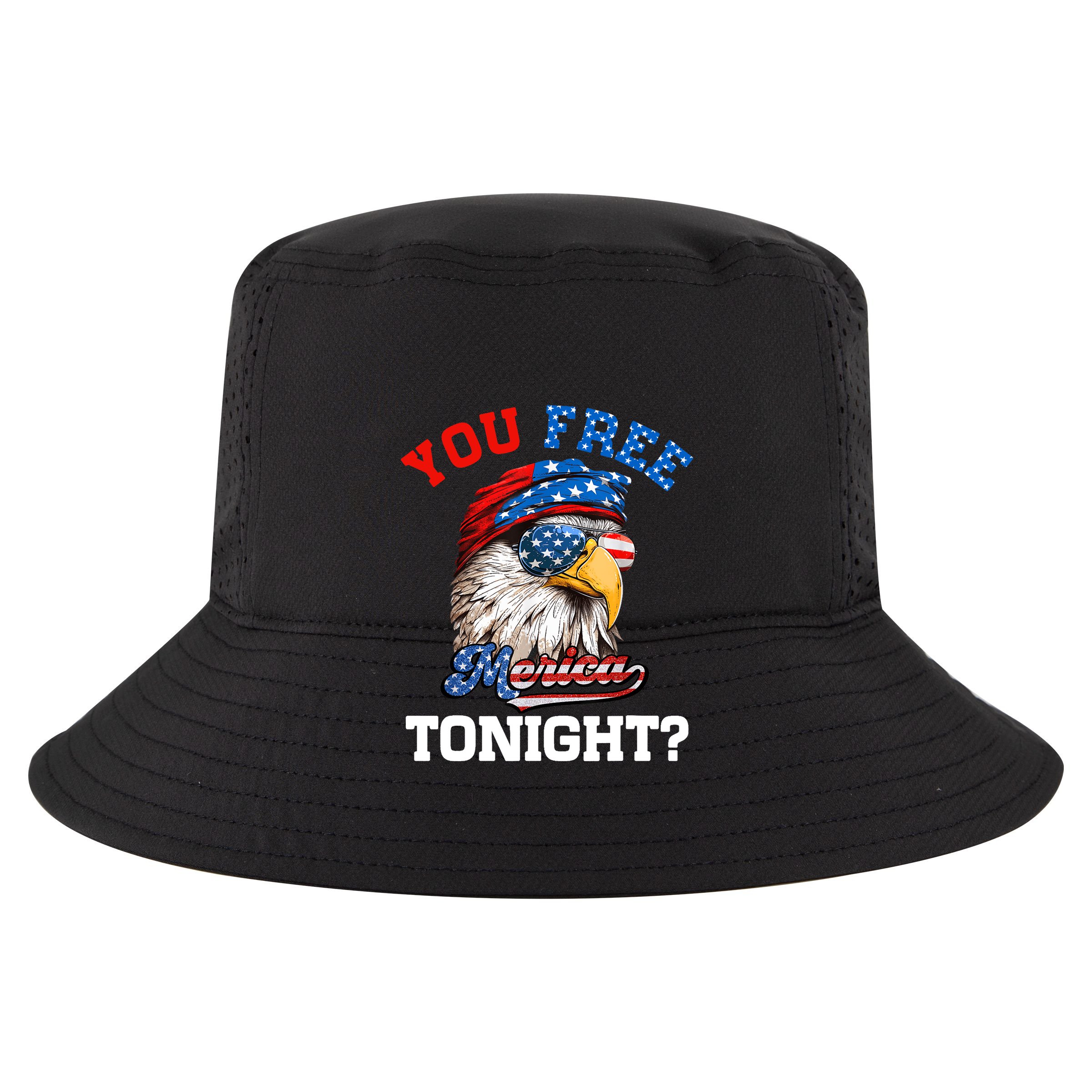 You Free Tonight Usa Flag Bald Eagle 4th Of July City Backpack