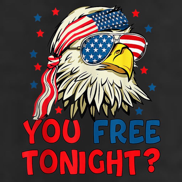 You Free Tonight Bald Eagle Mullet American Flag 4th Of July 15oz Campfire Ceramic Mug