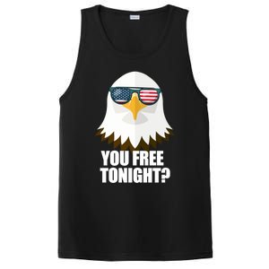 You Free Tonight Usa Patriotic 4th Of July Usa Flag Funny Gift PosiCharge Competitor Tank